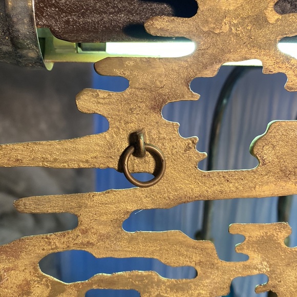 Brass Bonsai Tree of Life Art Sculpture Wall Hanging Mid Century MCM 20"x16" - Picture 3 of 6